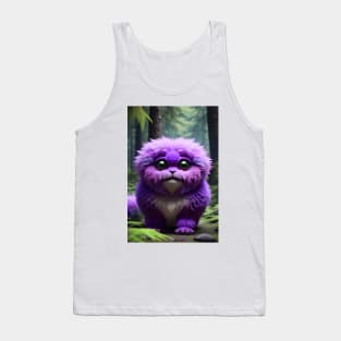 Cute Fluffy Monster 004 Tank Top